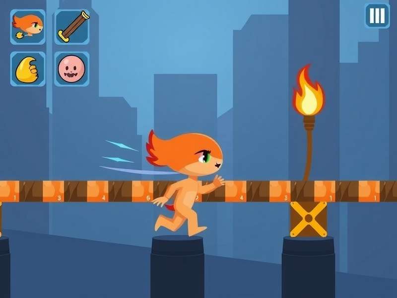 Ginger Accelerate Run Game Screenshot
